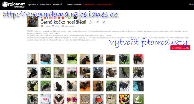 Pexeso z vlastních fotek - návod